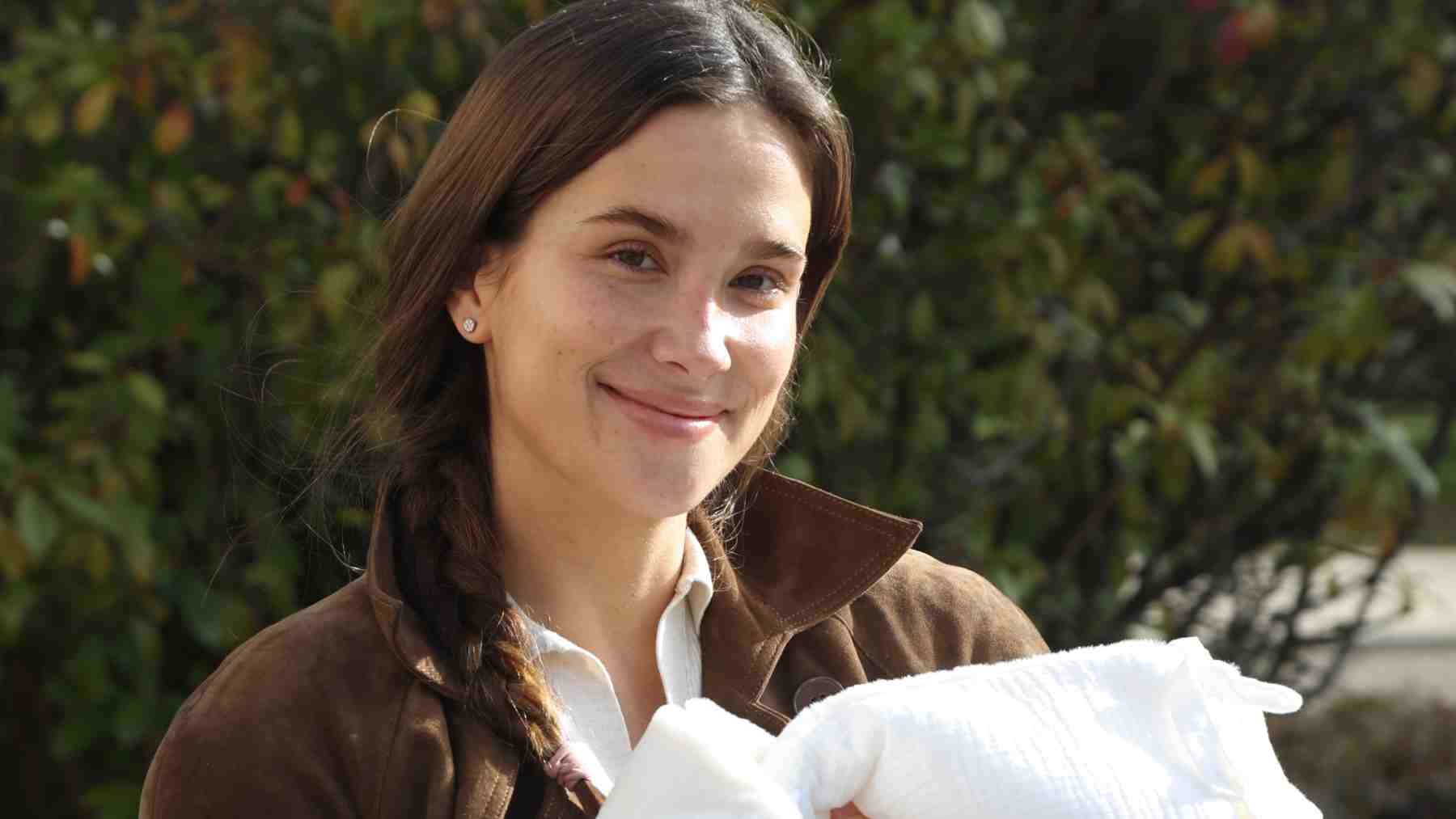 María Pombo: El nombre de mi tercera hija significa la elegida de Dios, llena de gracia