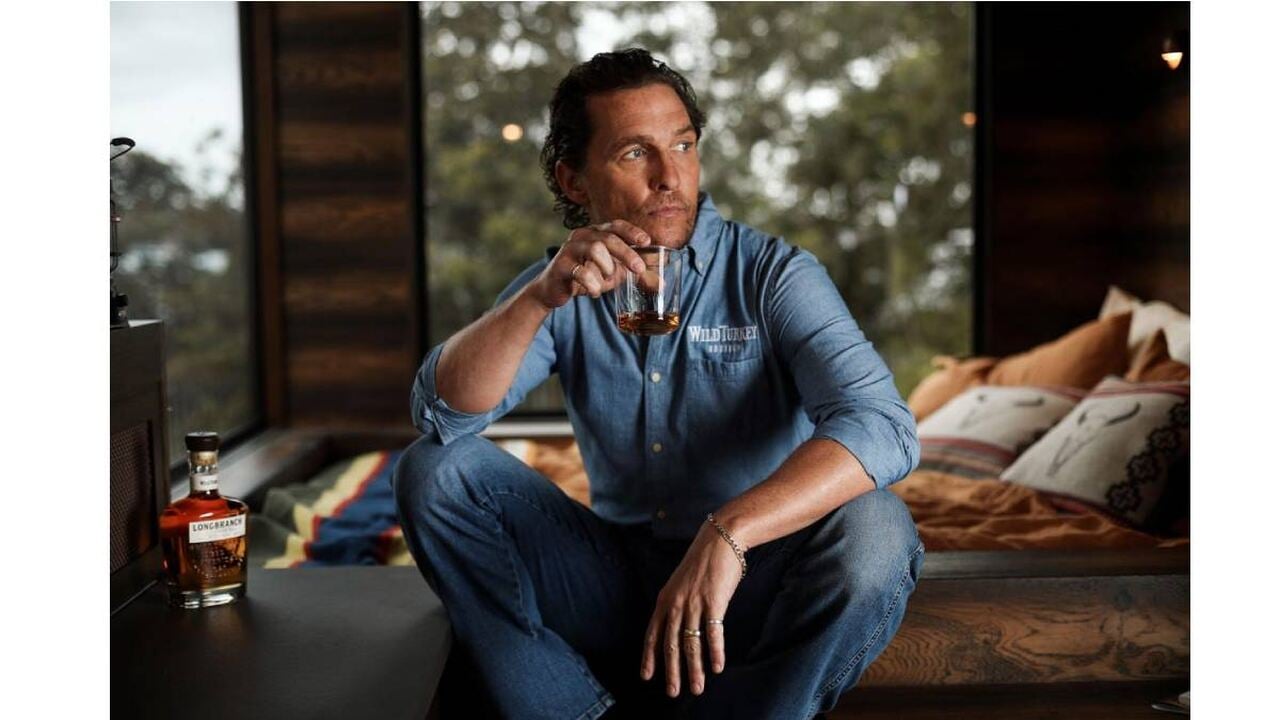 Matthew McConaughey whisky
