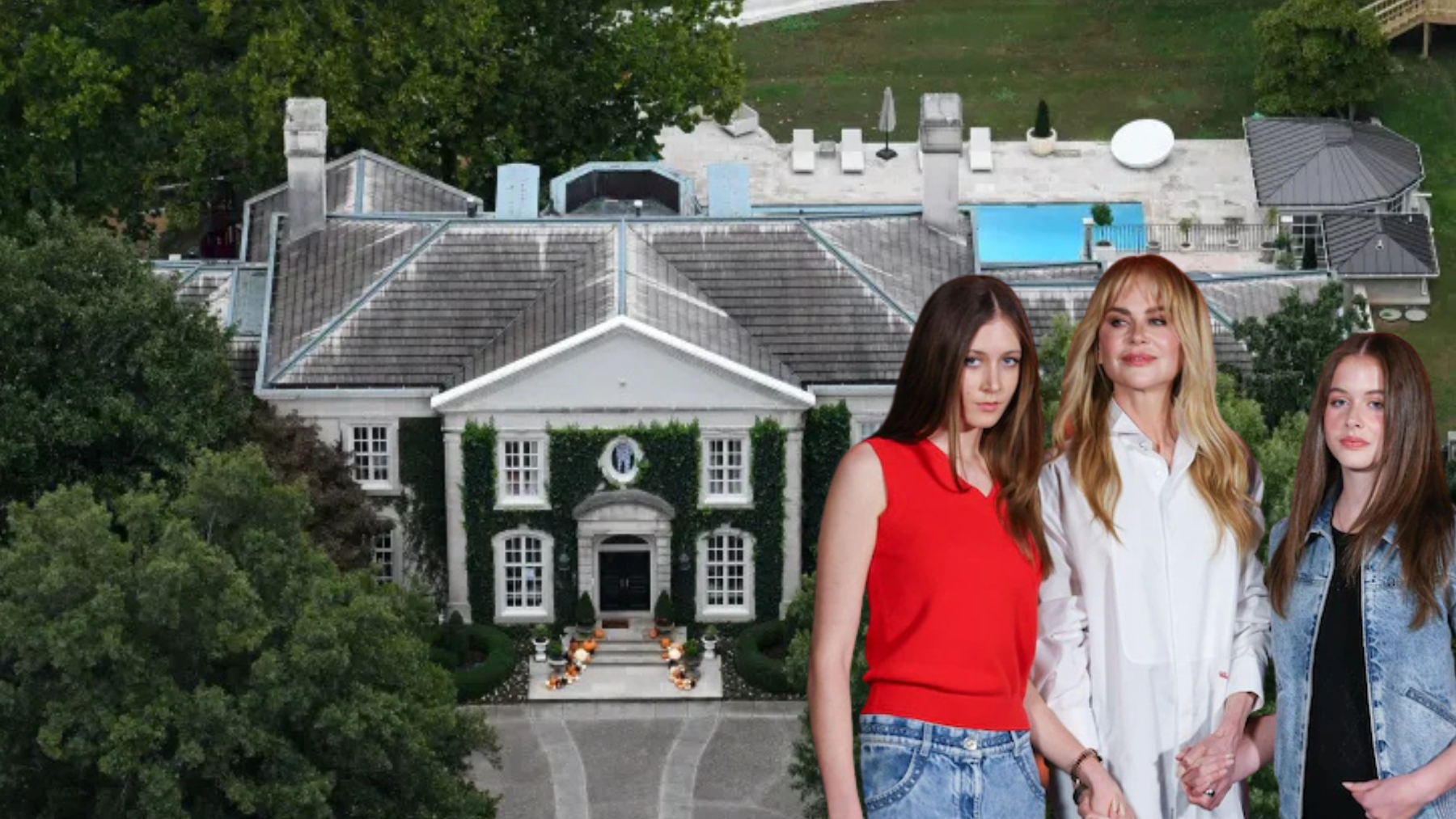 La mansión en EEUU que Nicole Kidman se queda tras su divorcio valorada en 3 millones de euros