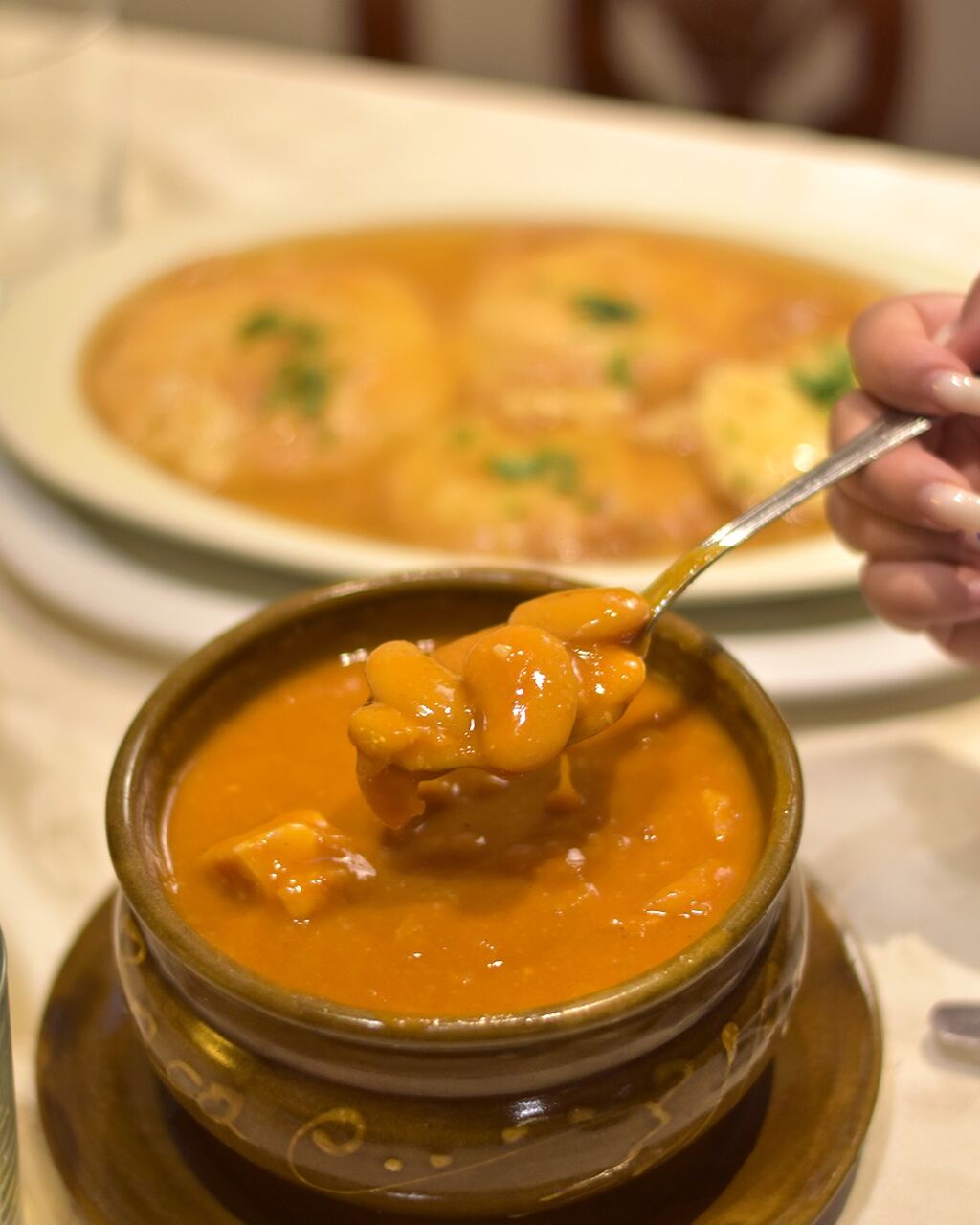 resstaurante plato de cuchara