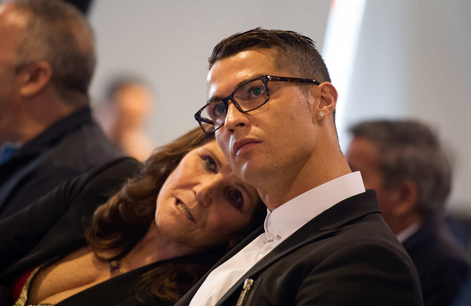 Cristiano Ronaldo y su madre