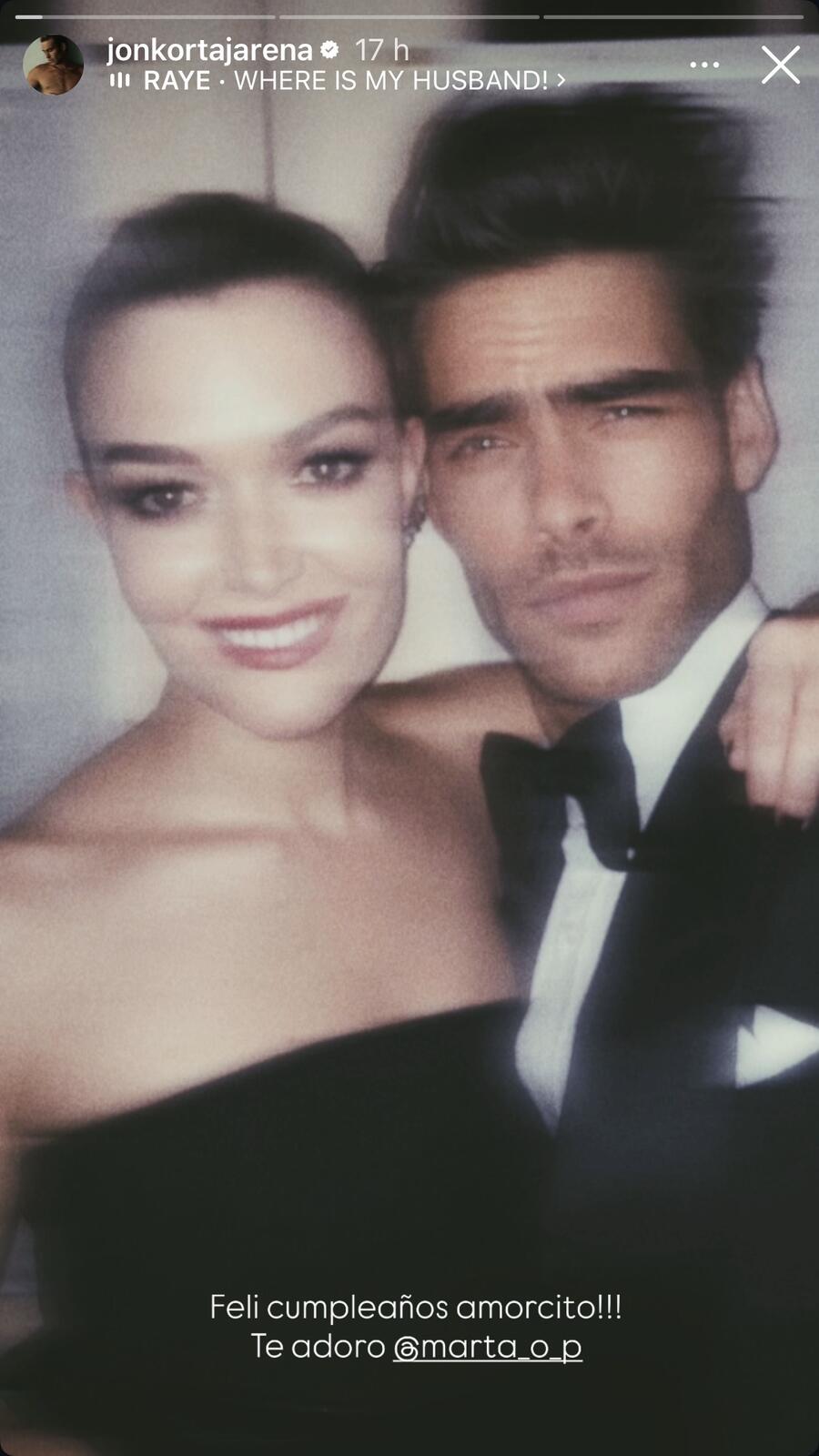 Marta Ortega y Jon Kortajarena