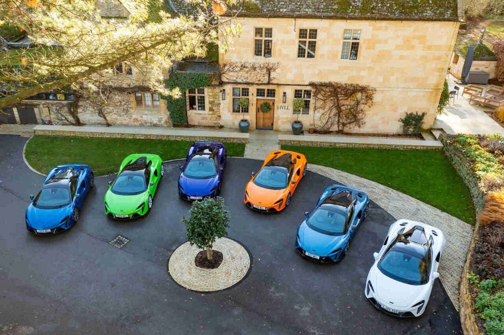 McLaren Artura superdeportivo híbrido