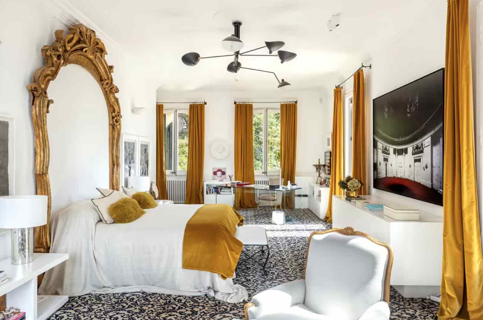 Suite principal de la casa en Barcelona