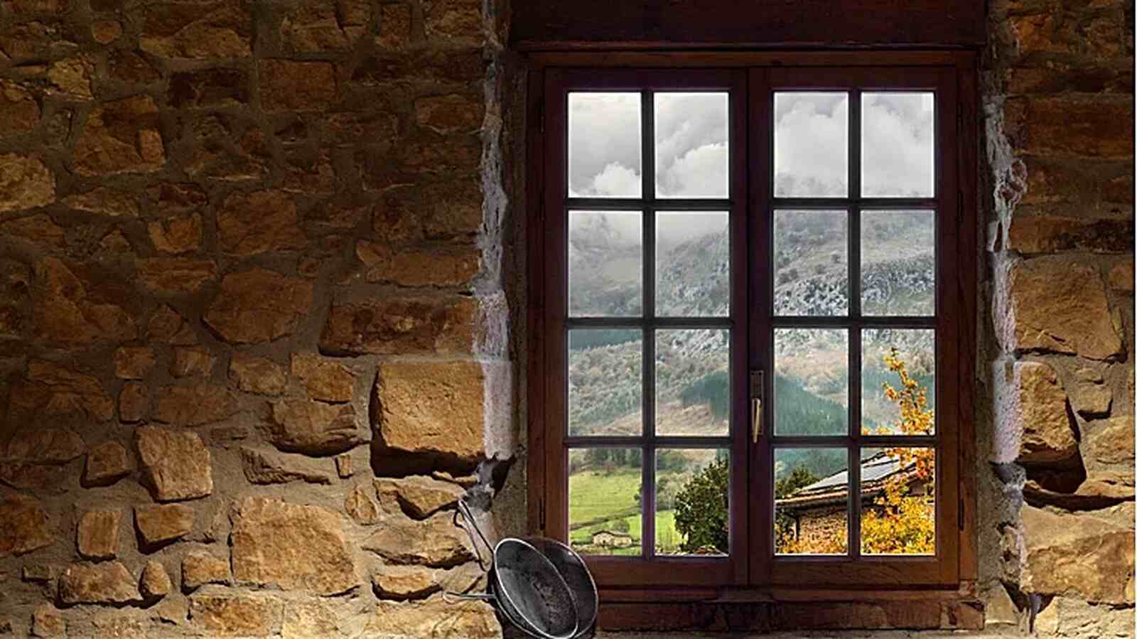 Ventana del asador Etxebarri