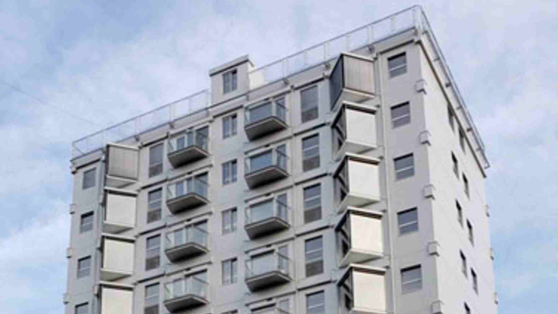 En un día, China construye un edificio de 10 plantas con bloques de hormigón como si fueran piezas Lego