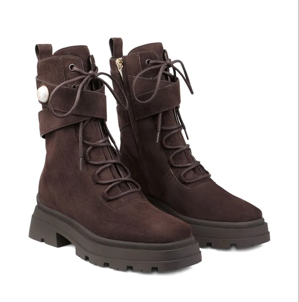 Botas altas de Jimmy Choo de Rania de Jordania