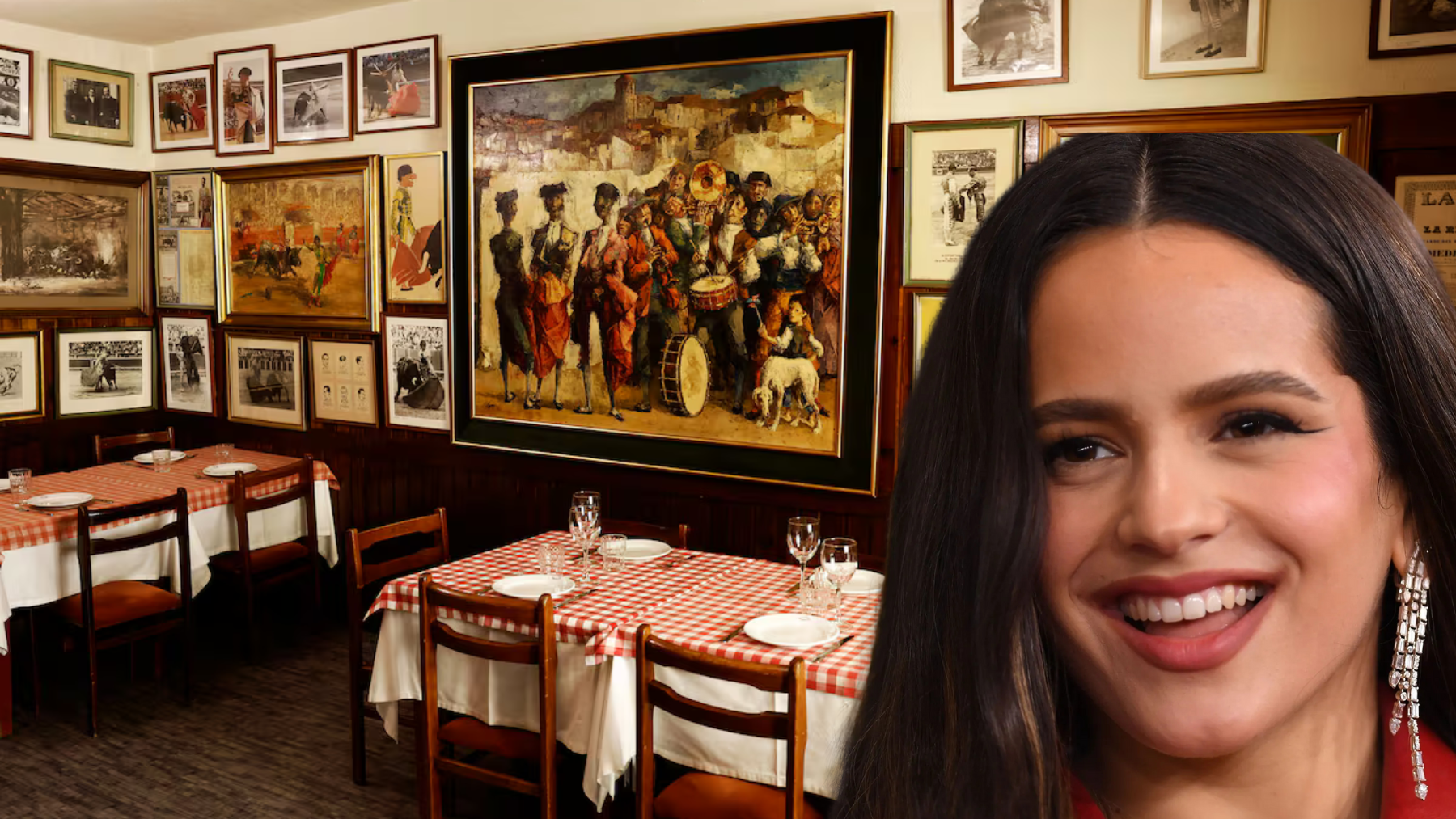 Rosalía vuelve a este restaurante castizo de Chueca y lo que pide es pura gloria bendita