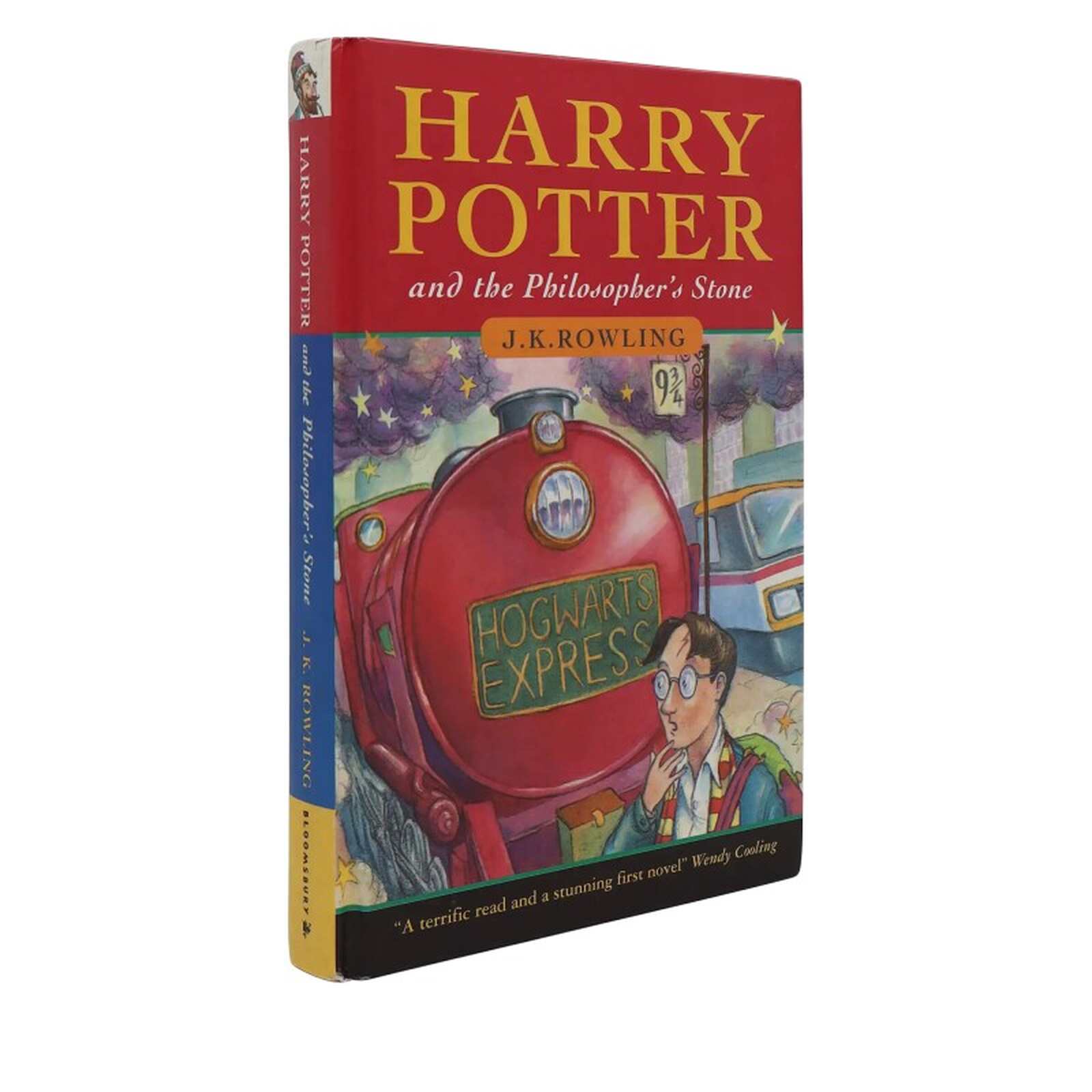 Libro de Harry Potter que se subasta