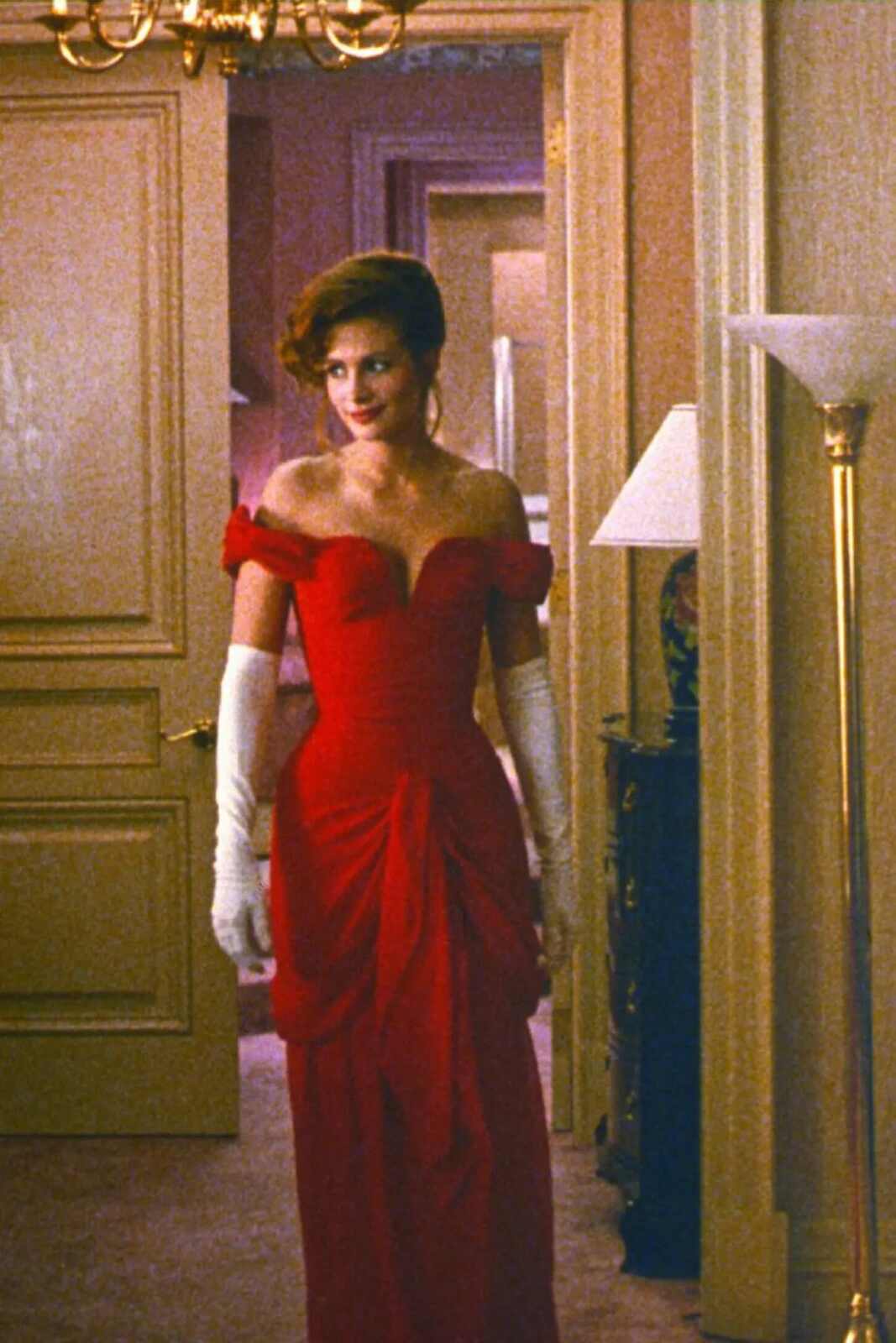 Vestido rojo de Pretty Woman