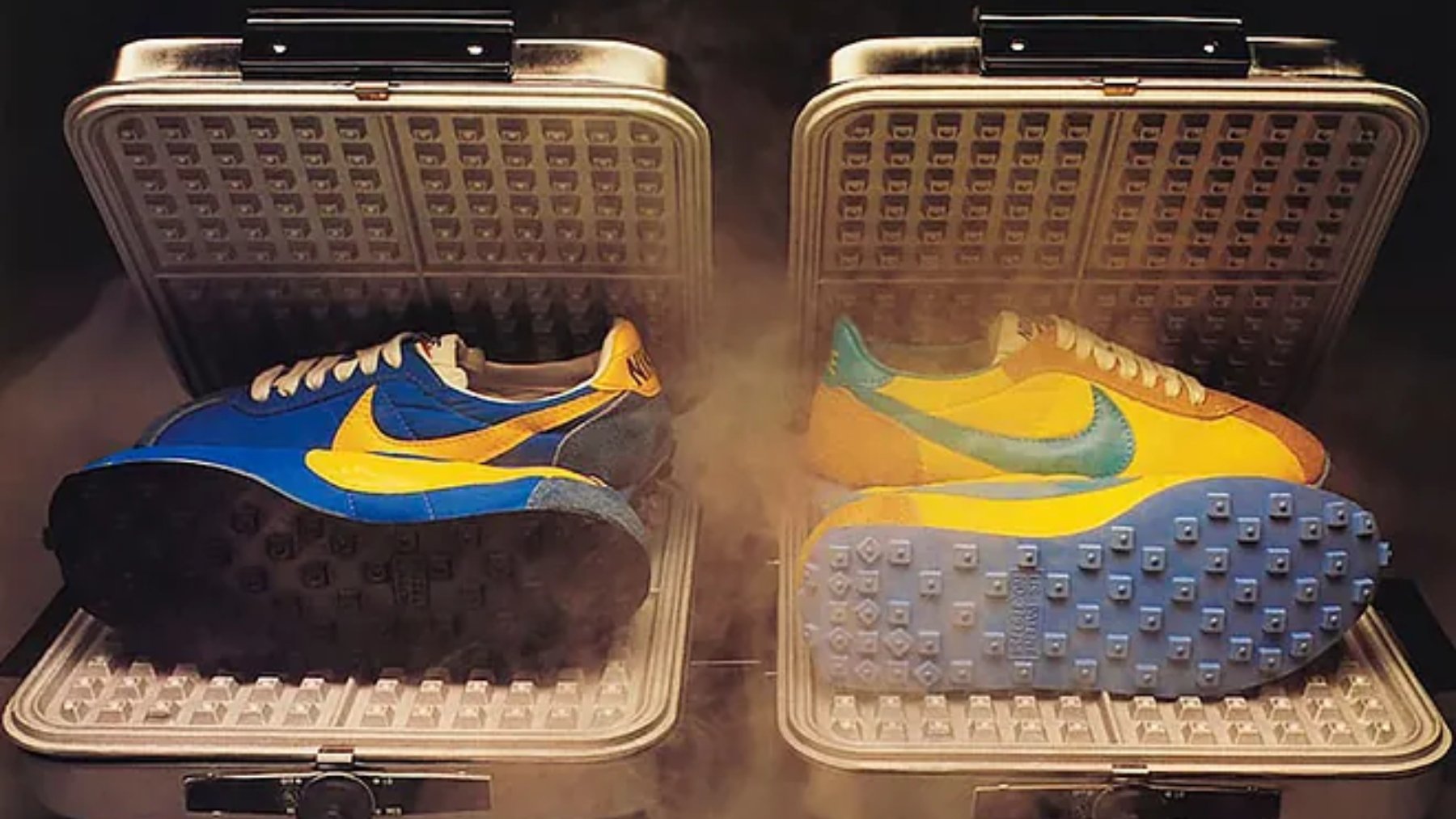 ¿Sabías que Nike nació gracias a una gofrera? Así lo revela esta exposición en Madrid