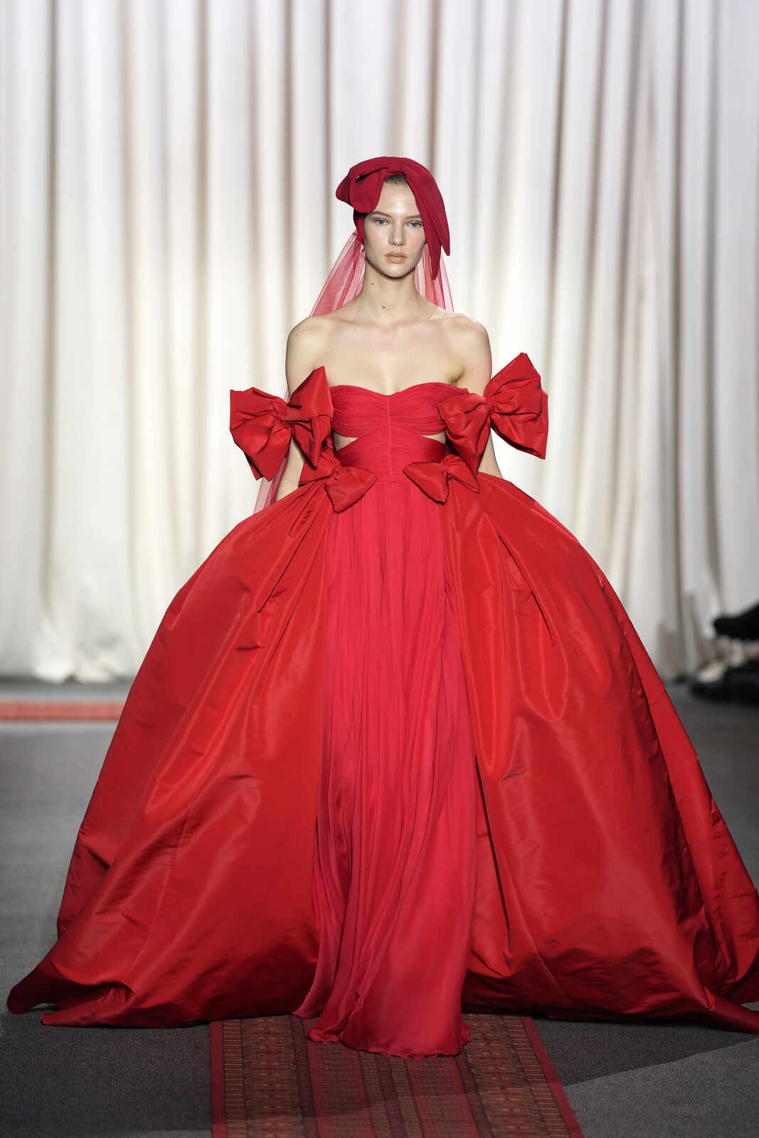 Vestido del último desfile