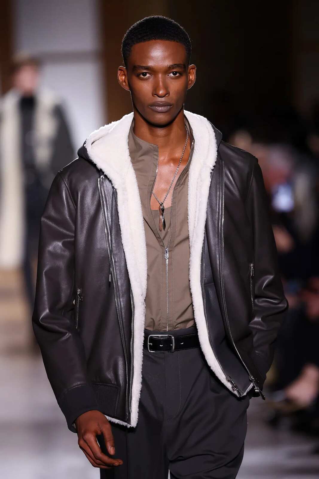 Chaqueta de doble faz de Hermès