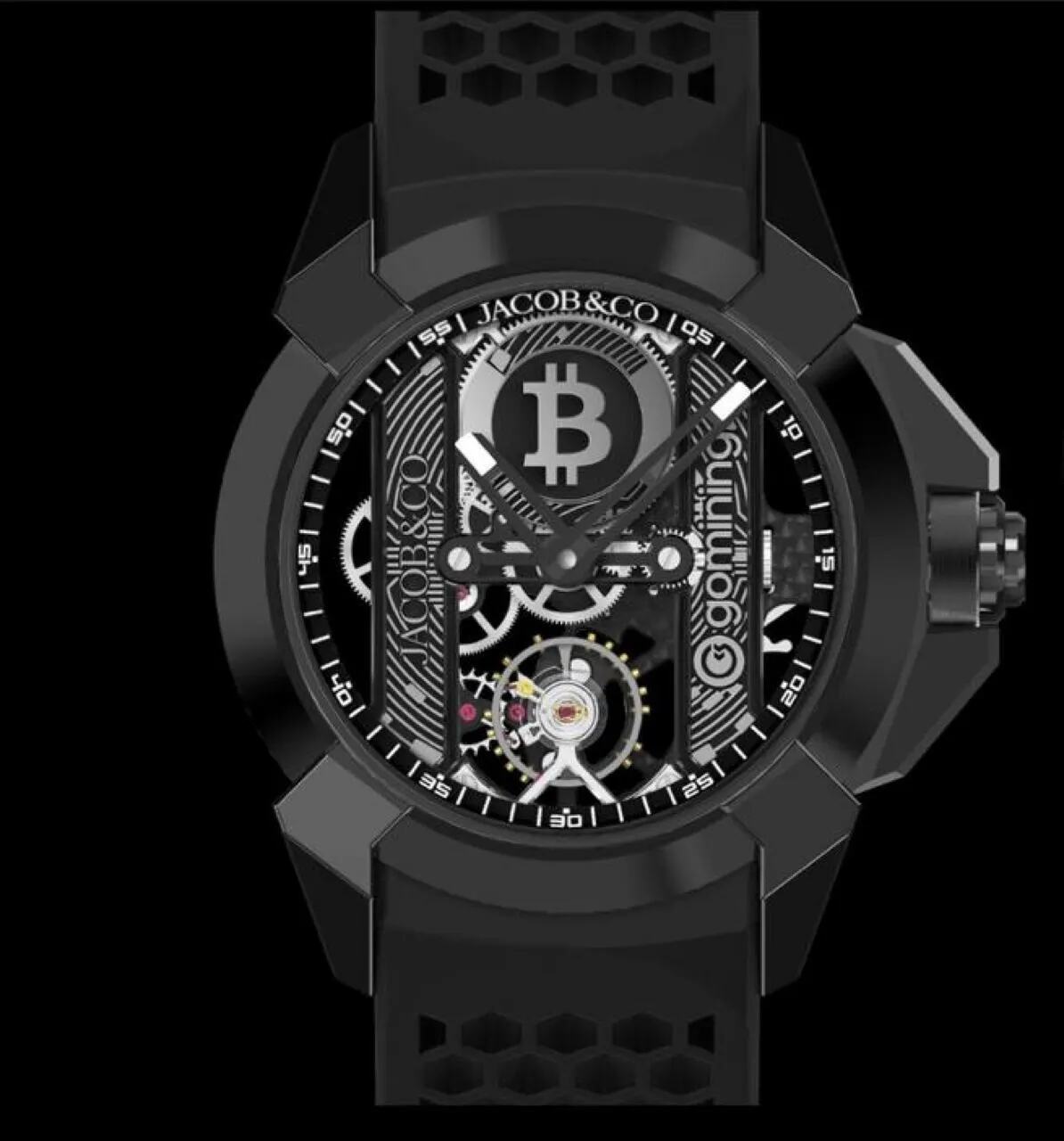 Reloj colaboracion bitcoin JAcob&Co