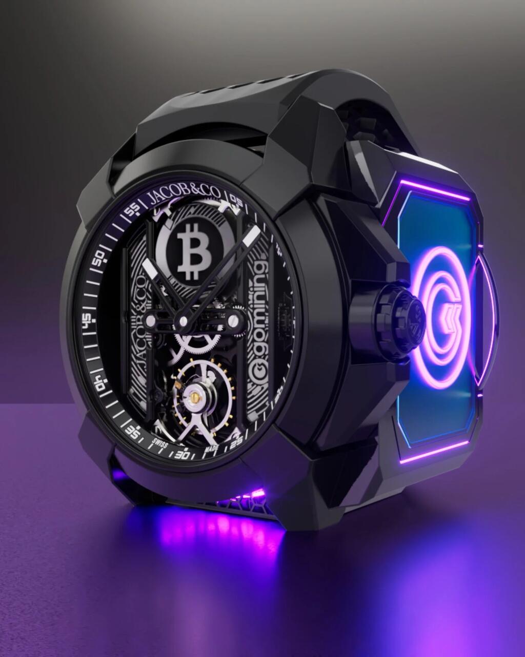 Reloj de bitcoin