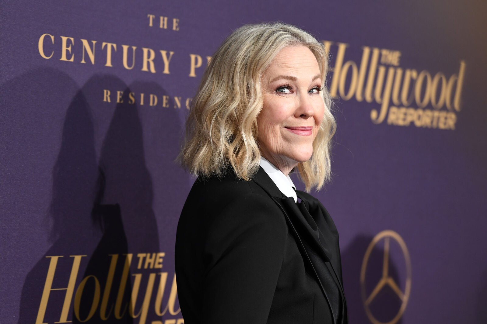 Catherine O'Hara en un photocall