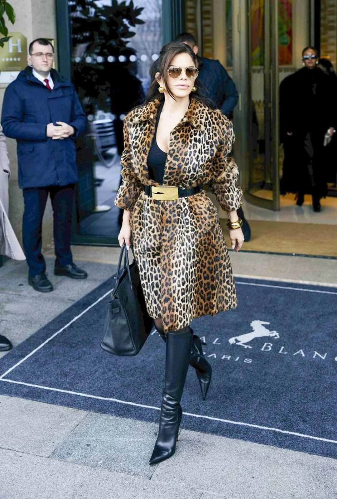 Lauren Sánchez en Hermès