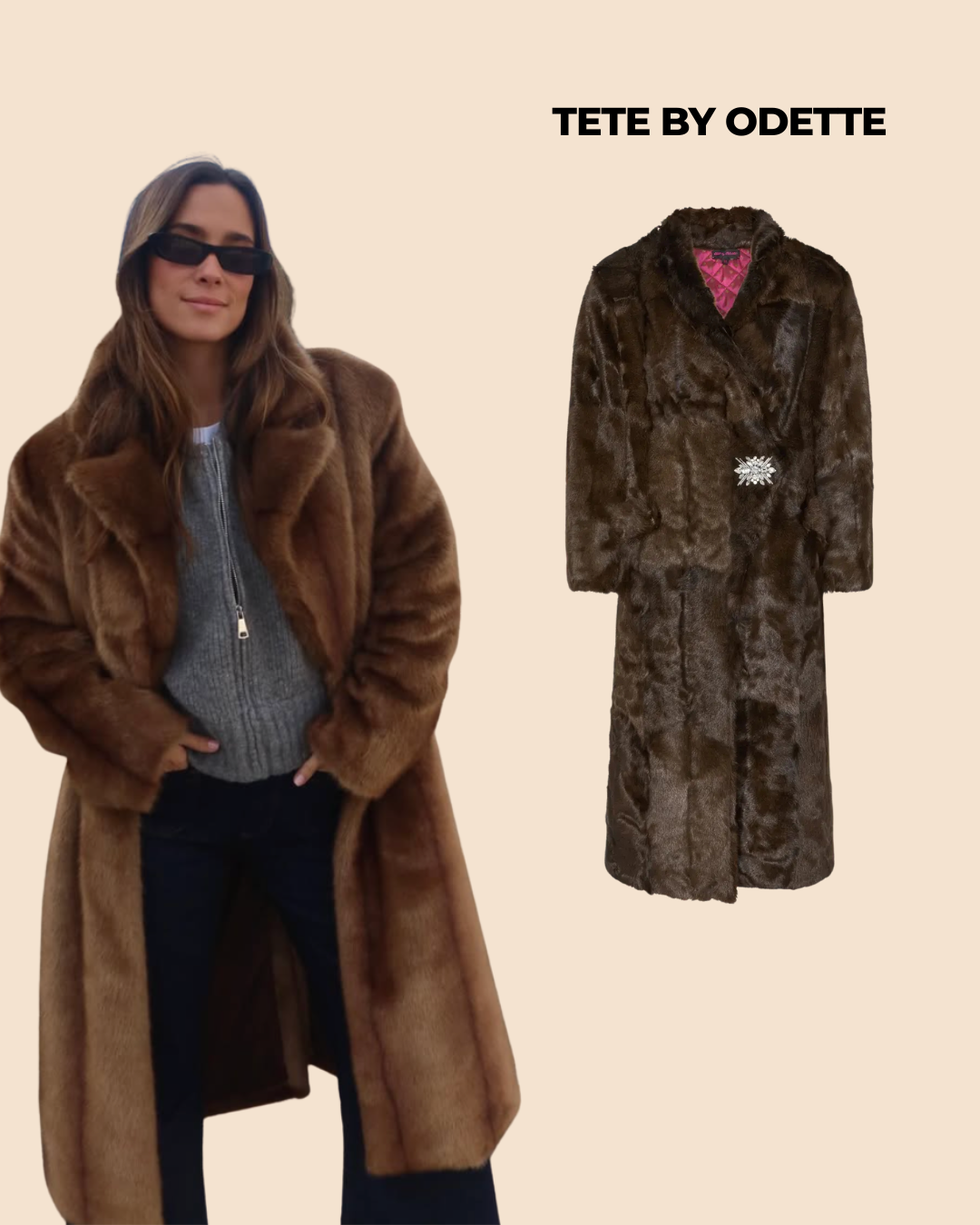 María Pombo con un look casual