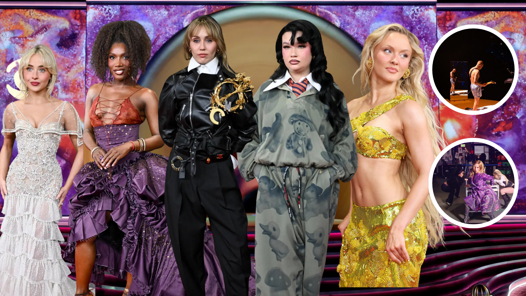 Collage de los Grammy 2026