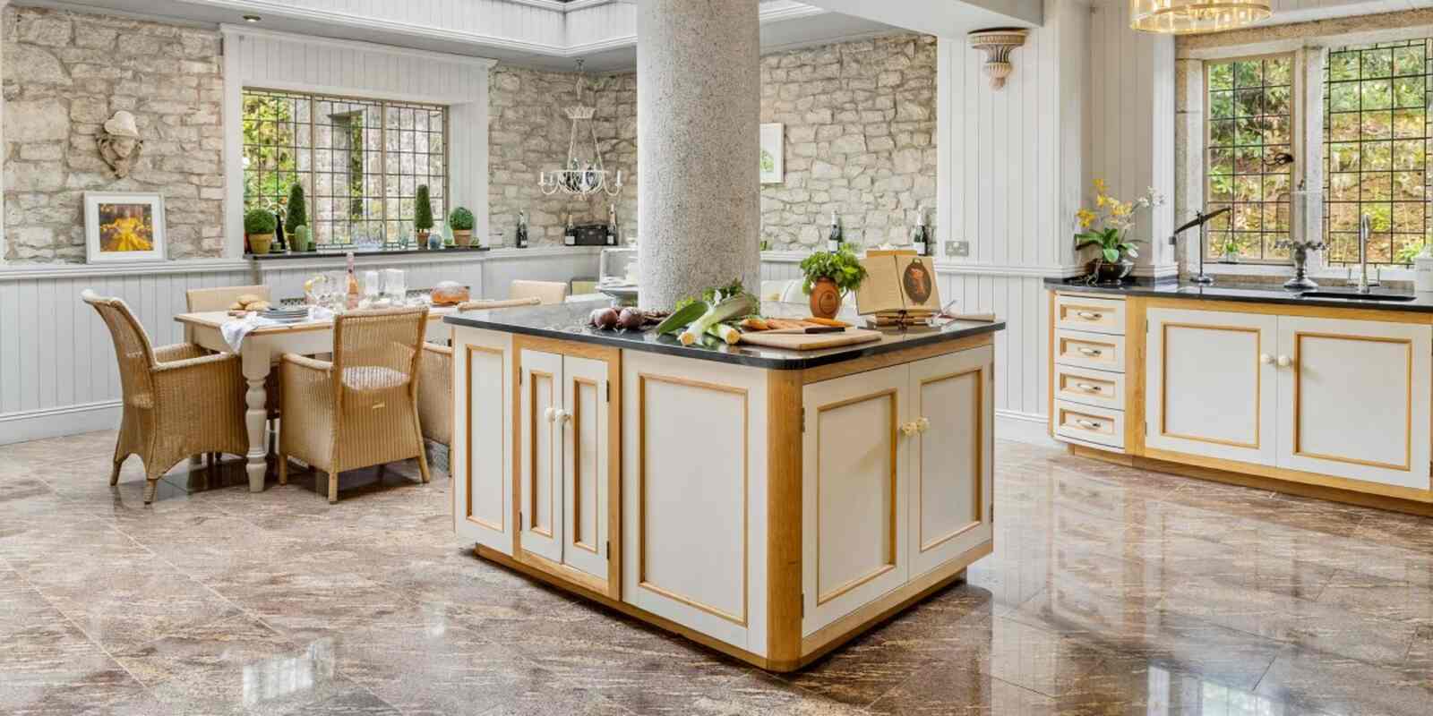 Cocina de la casa de campo de Carlos III