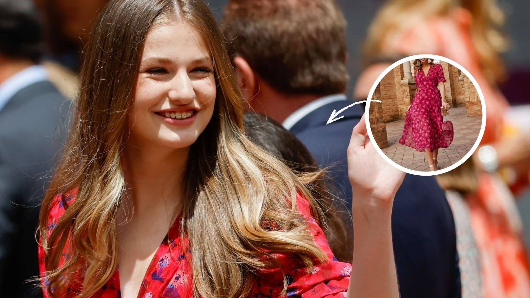 Colas kilométricas por el vestido de la princesa Leonor (regresa a las tiendas tres años después)