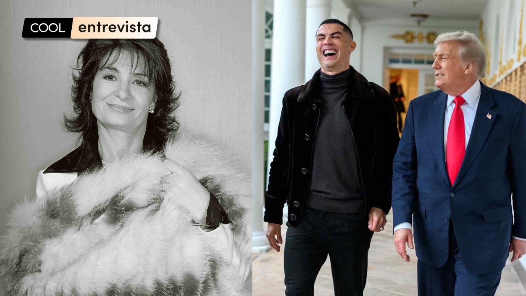 Piedad de Diego: La chaqueta que Cristiano Ronaldo llevó con Trump en la Casa Blanca se la hice yo