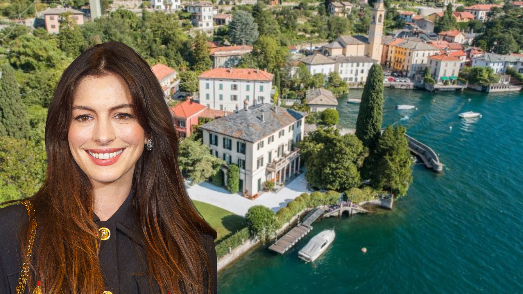 Así es la casa de Anne Hathaway: fue propiedad de Yves Saint Laurent y cuesta más de 4 millones