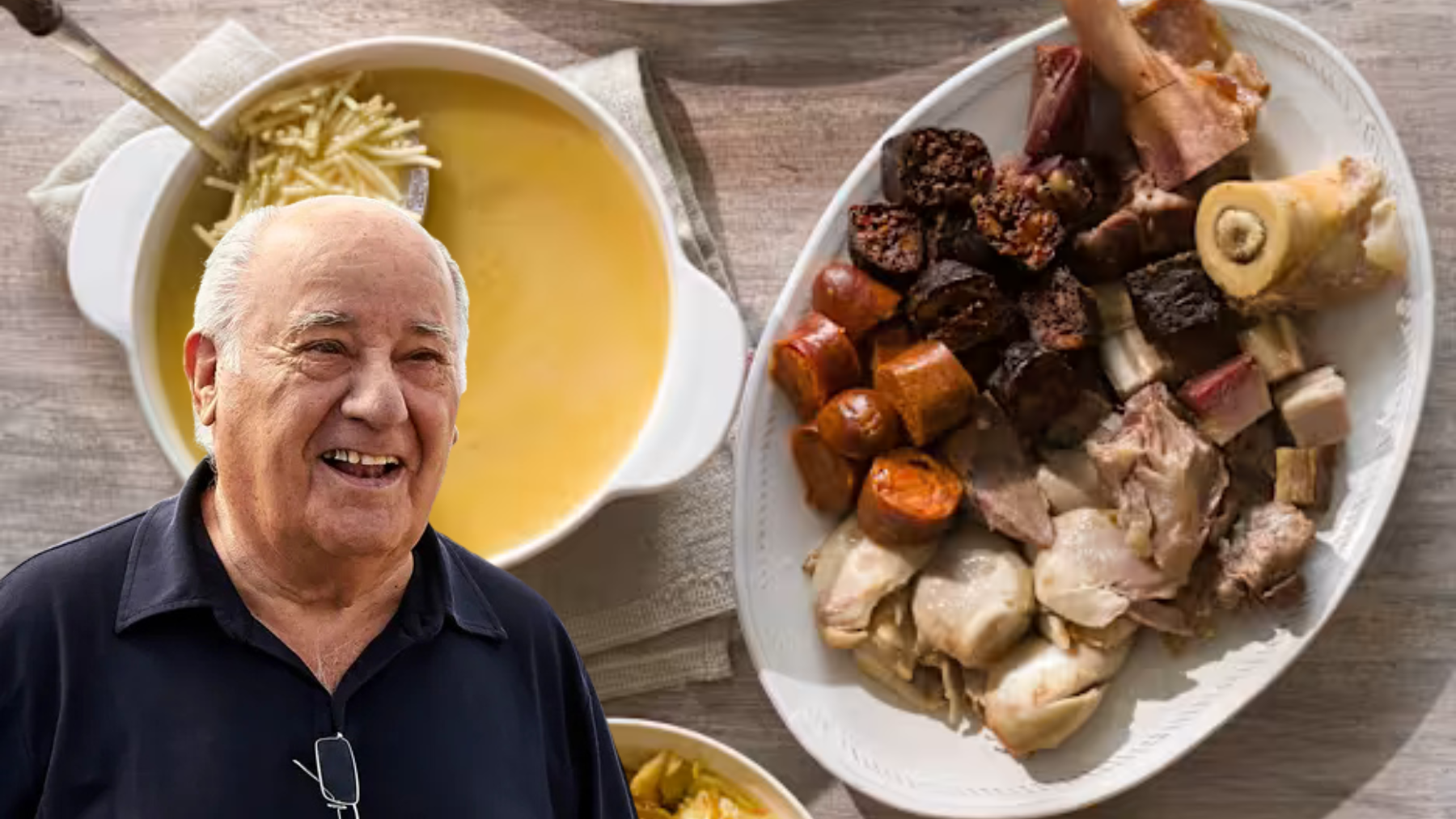 El restaurante gallego donde Amancio Ortega come su cocido favorito por 15 euros