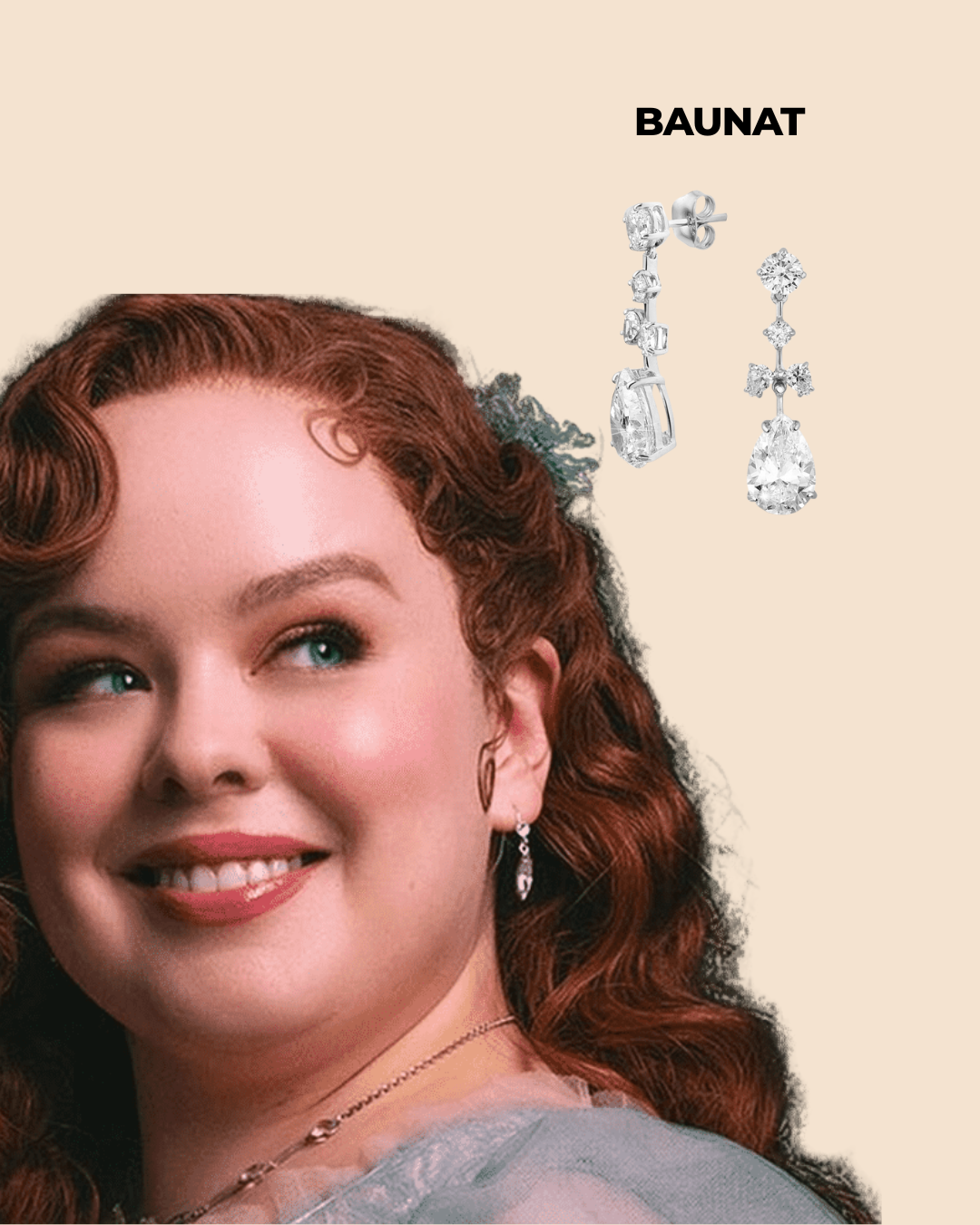 Penélope Featherington posando