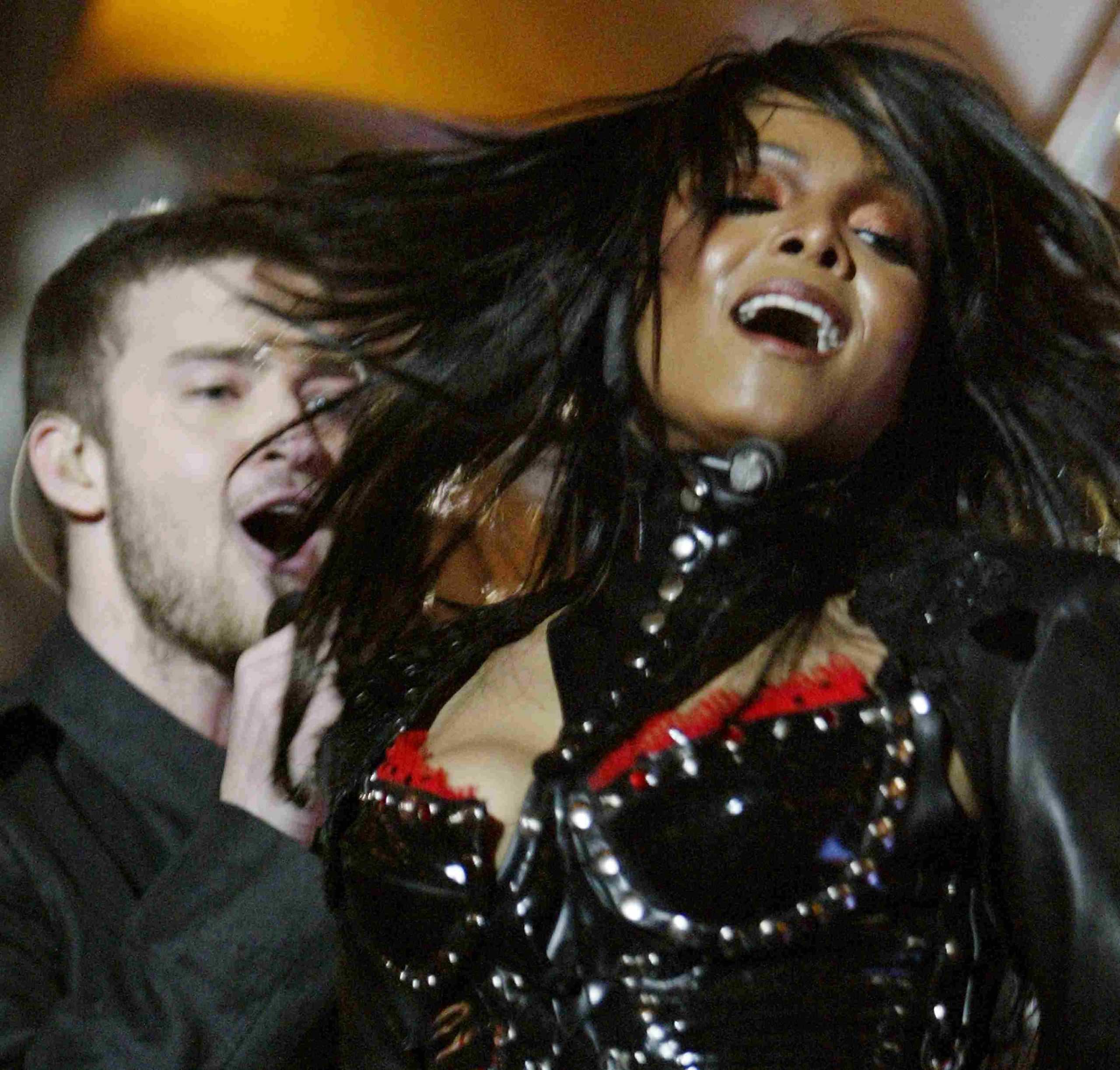 Janet Jackson en la Super Bowl con Justin Timberlake