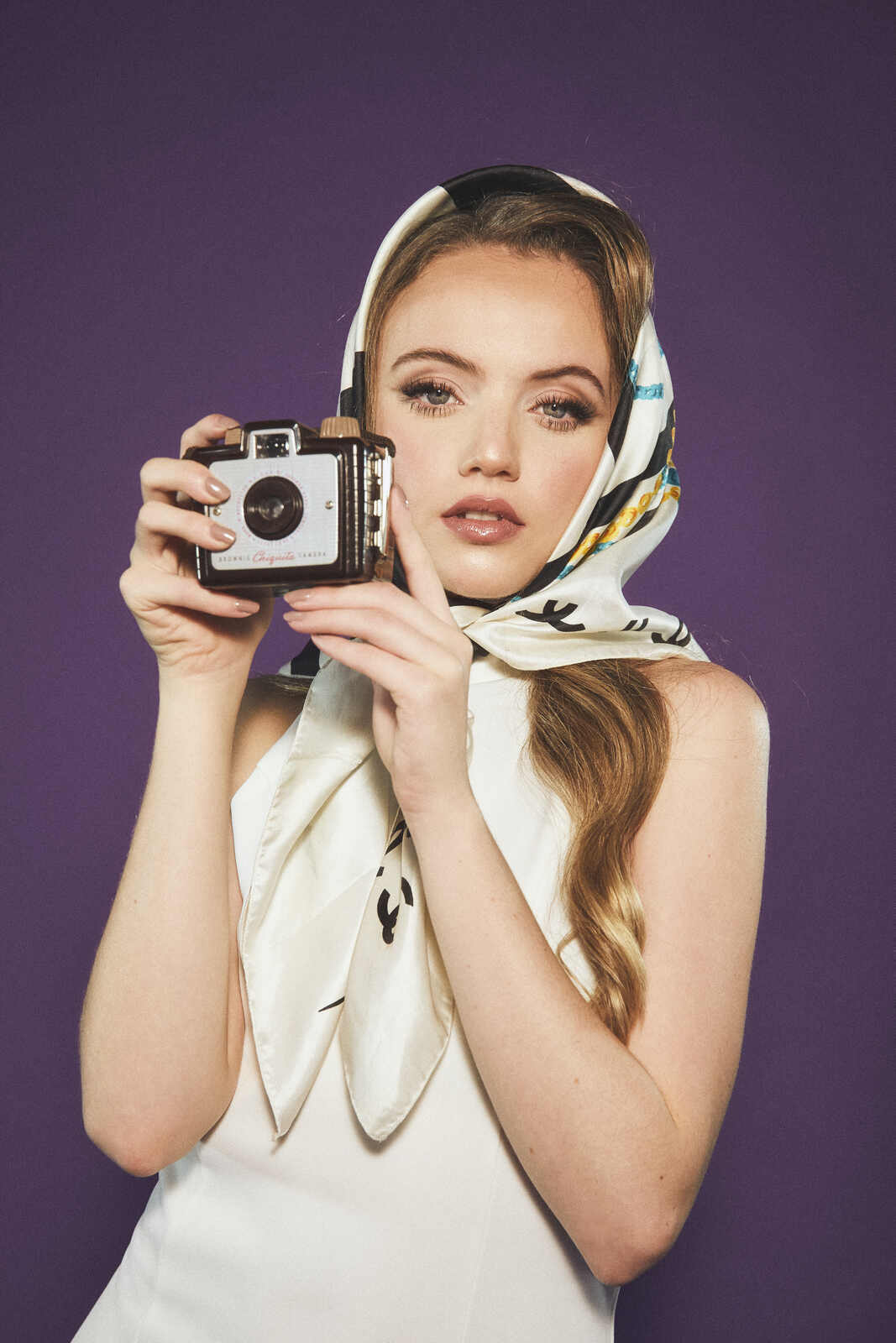 Asha sacando una foto, Benidorm Fest