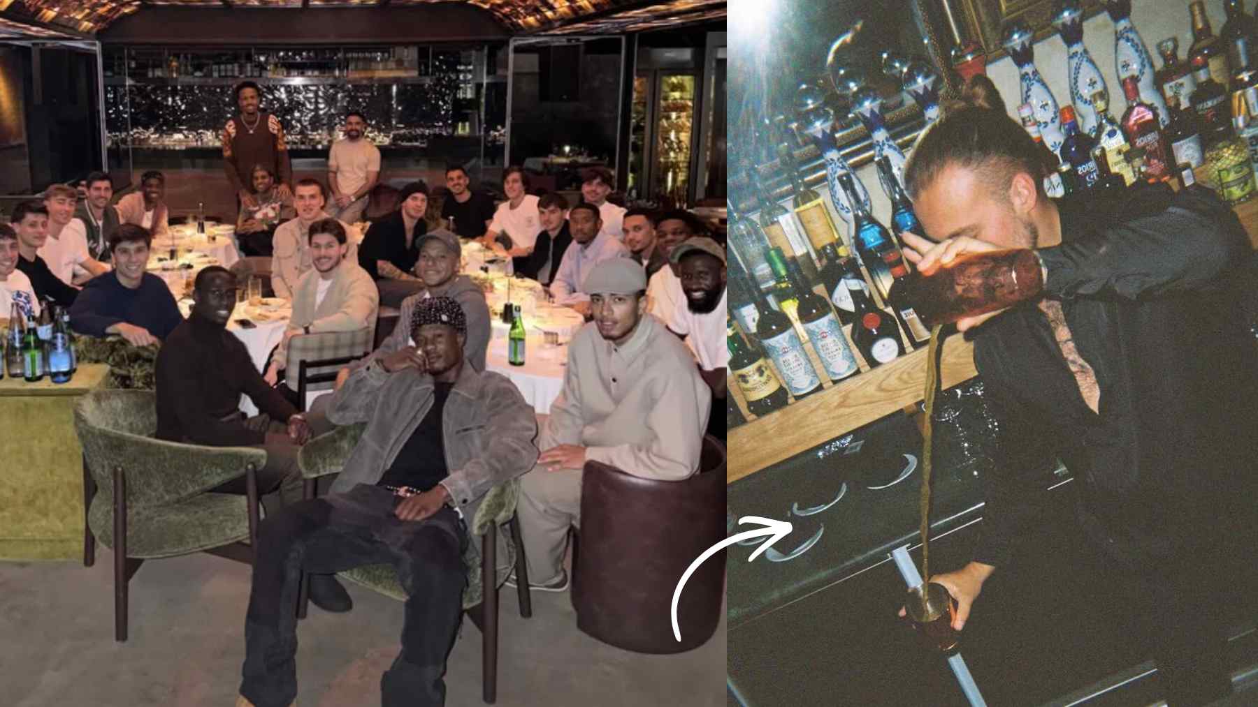 Jugadores del Real Madrid se reúnen en el restaurante de los creadores de los míticos clubs de Marbella