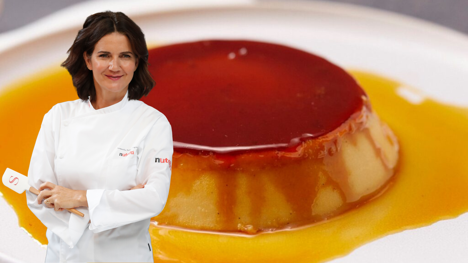 Samantha Vallejo-Nájera: Para que el flan de huevo quede suave y cremoso hazlo al baño María