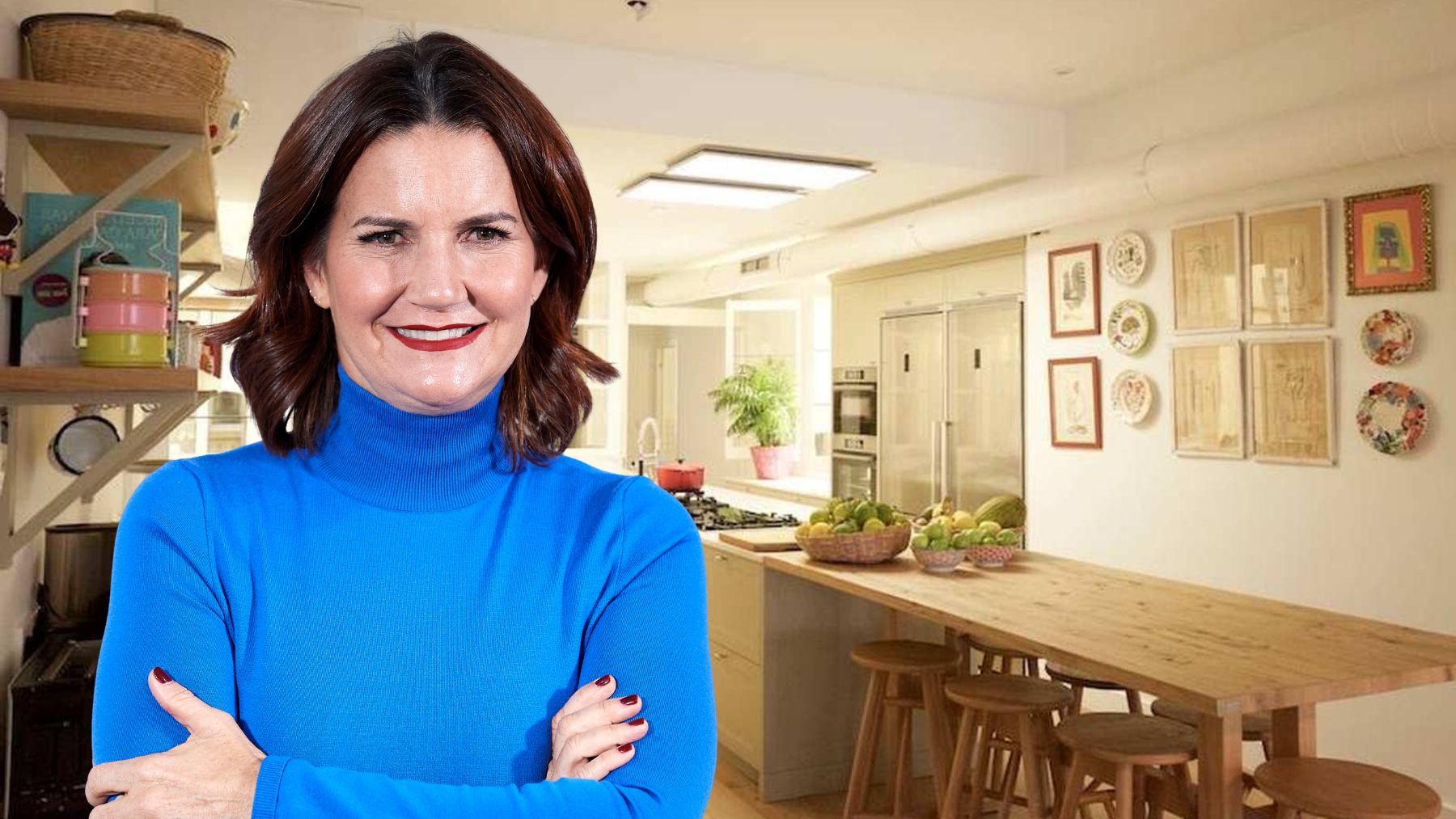 Así es la casa de Samantha Vallejo-Nájera en Chamberí: 2 millones, llena de color... y con cocina clásica