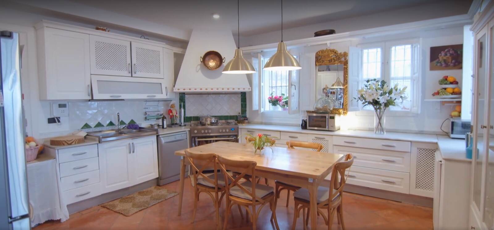 Cocina de la familia de Estrella Morente