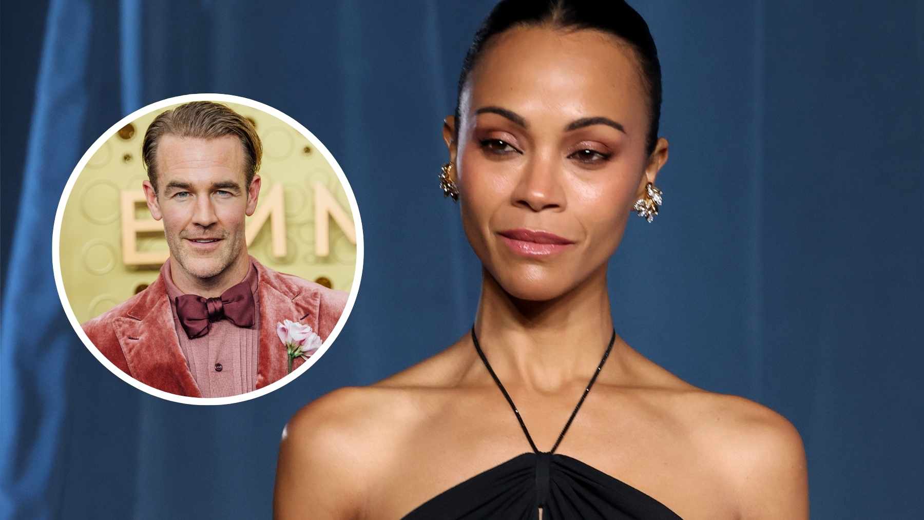 El gesto de Zoe Saldaña tras la muerte de James Van Der Beek: donará 2.300 € mensuales a la familia