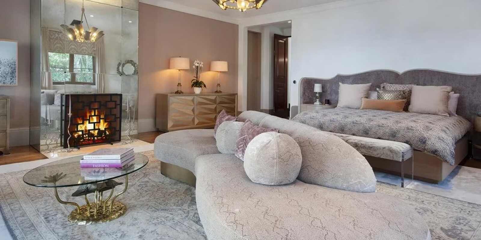 suite de la casa de Montecito