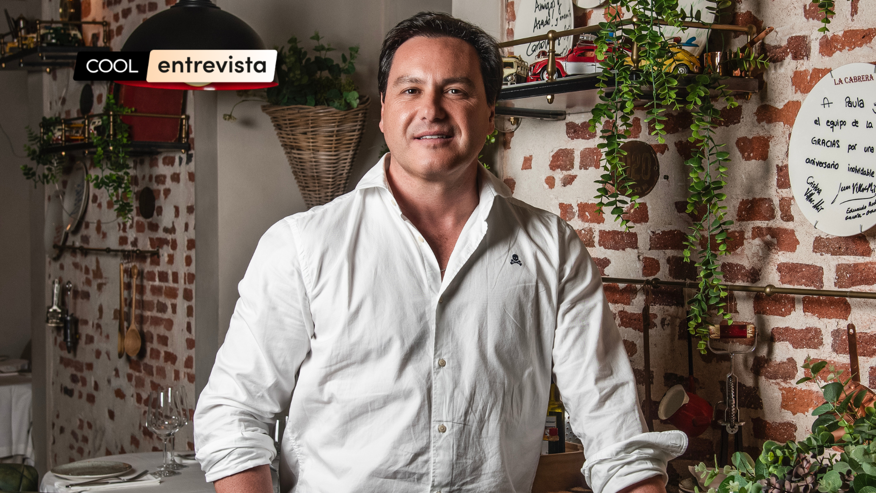 José L. Ansoleaga conquista Madrid con su asador: Sólo servimos carne de Argentina criada en La Pampa