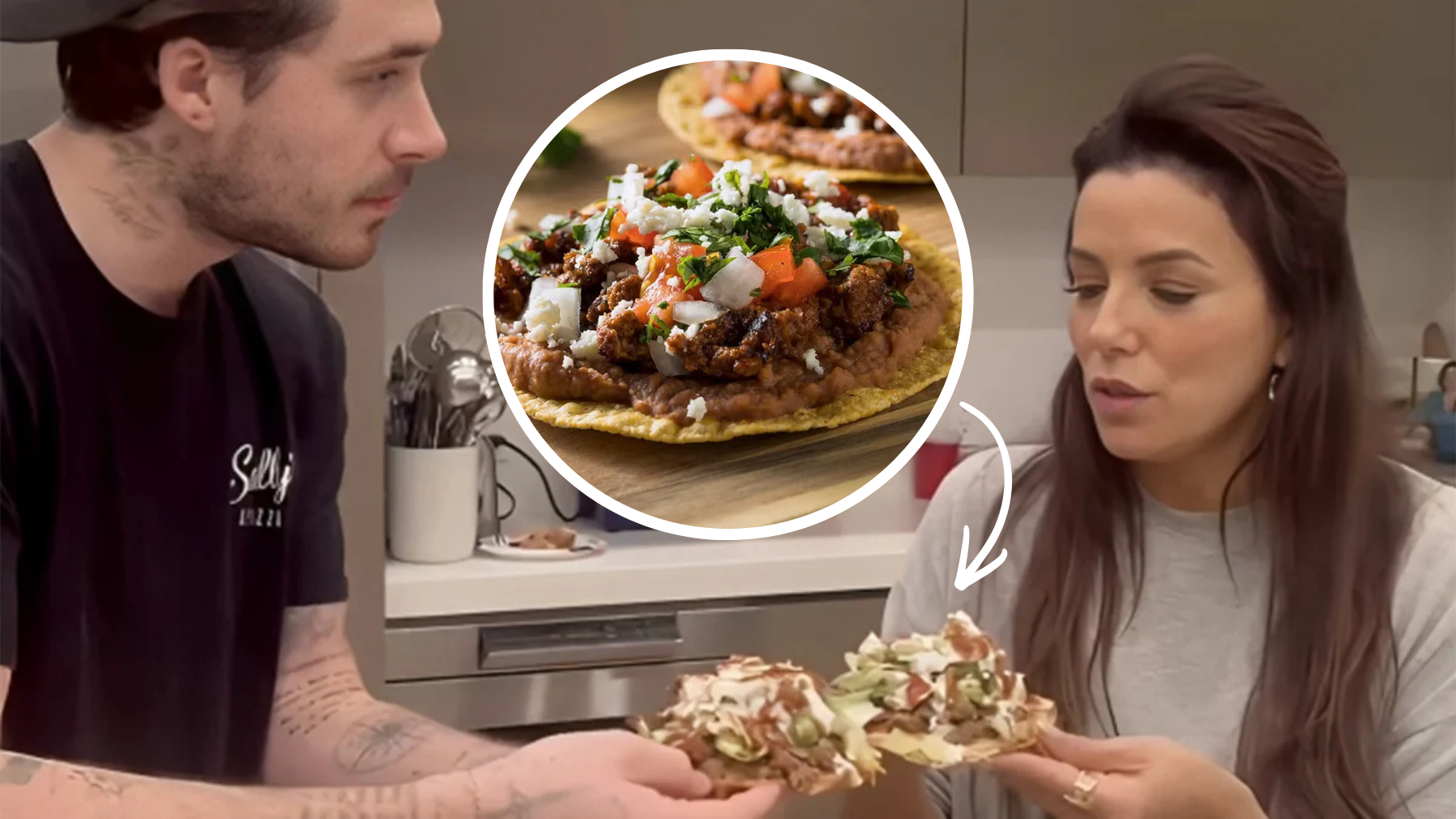 Eva Longoria nos da las claves para hacer unas auténticas tostadas mexicanas: Mezcla aguacate y limón