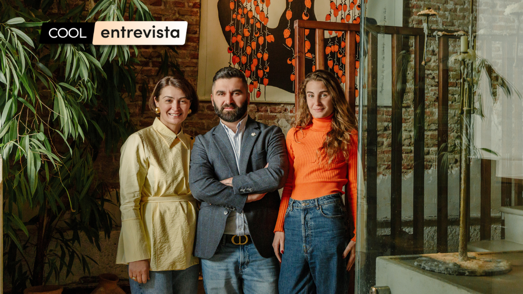 Natalia, Nino y Beru, dueños del restaurante georgiano que conquista Madrid: Nuestra cocina es emocional