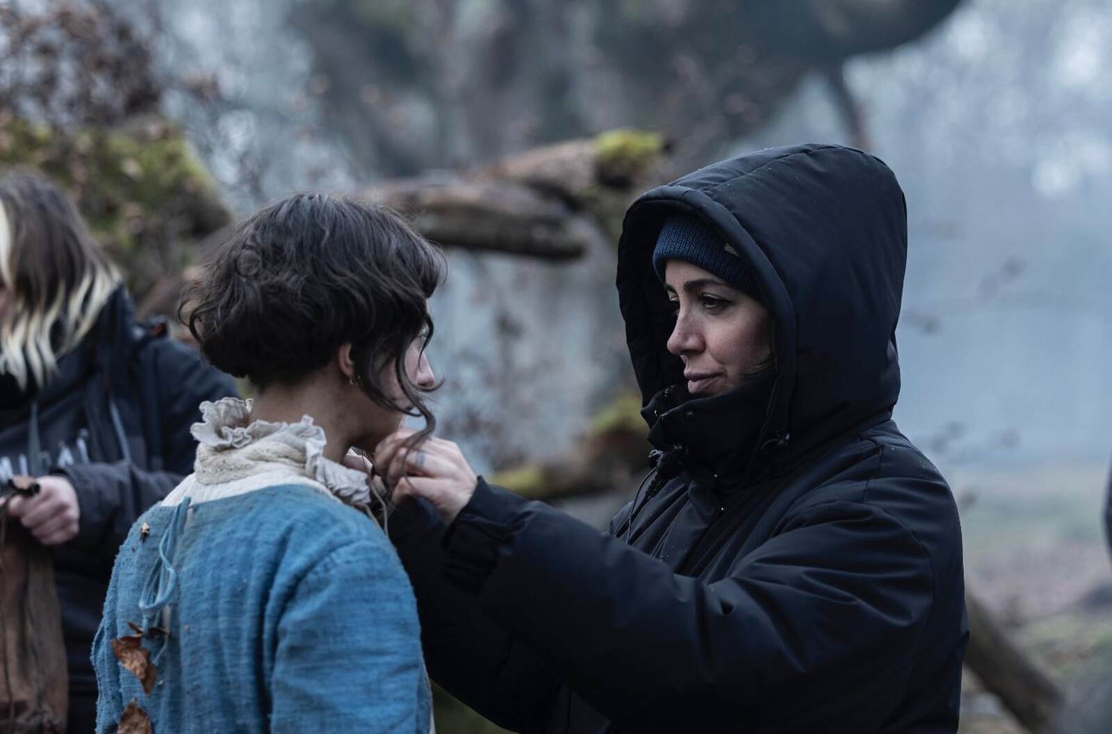 La nominada al Goya trabajando en una película