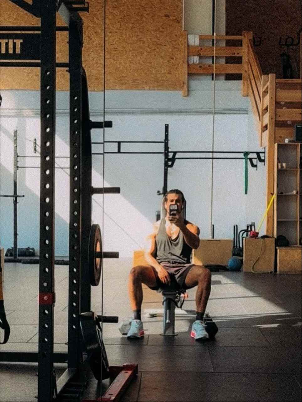 Mario Casas entrenamientos