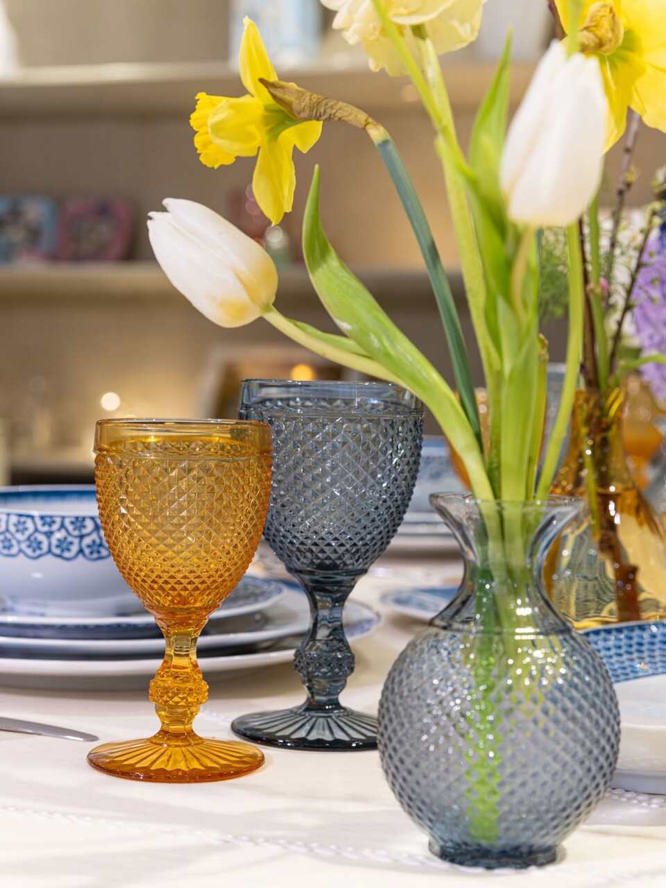 decoracion mesa primavera