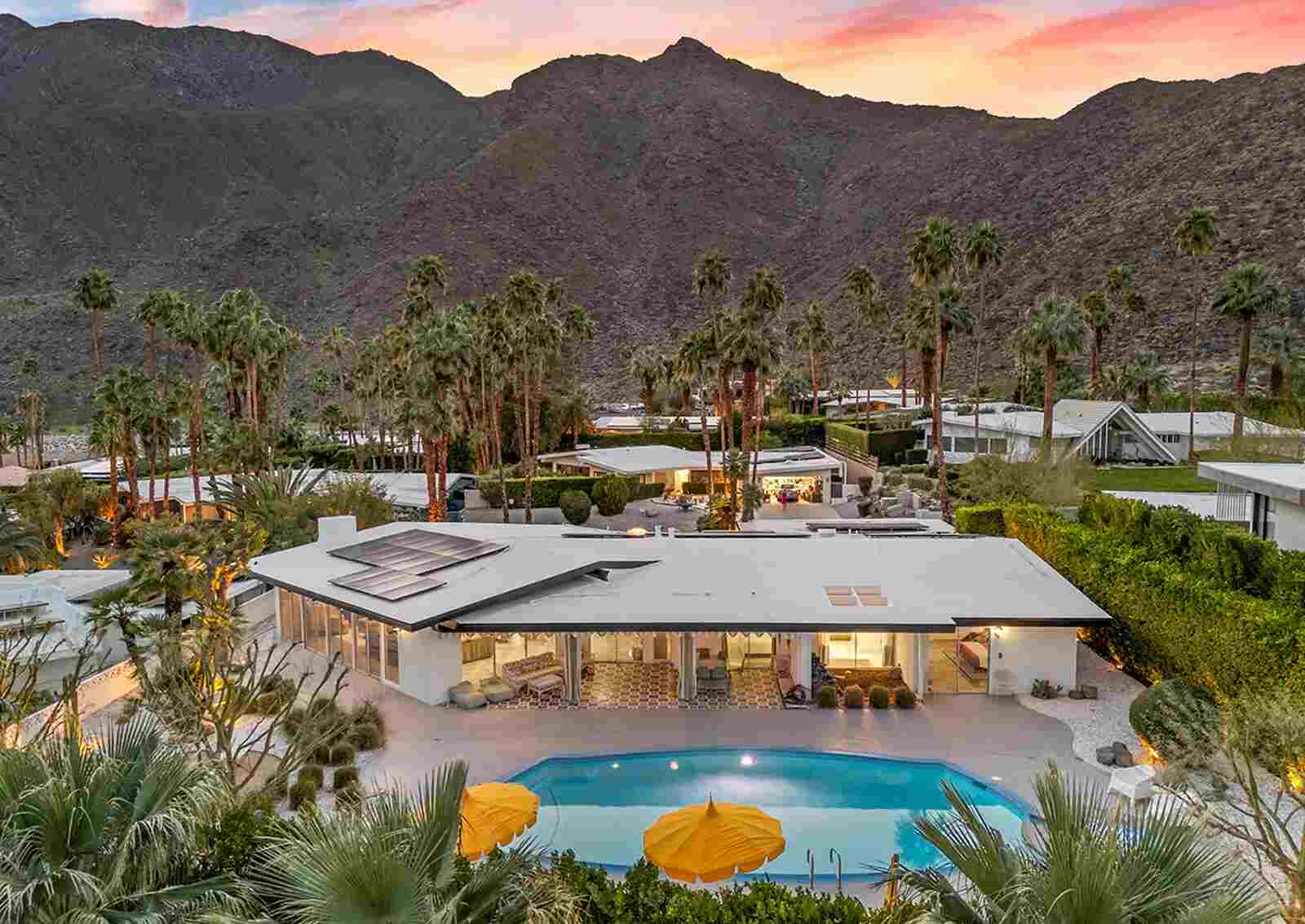 Exterior de la casa de Marilyn Monroe