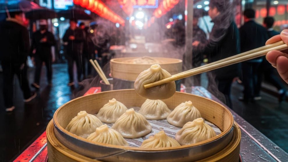 Foto de Dumplings humeando