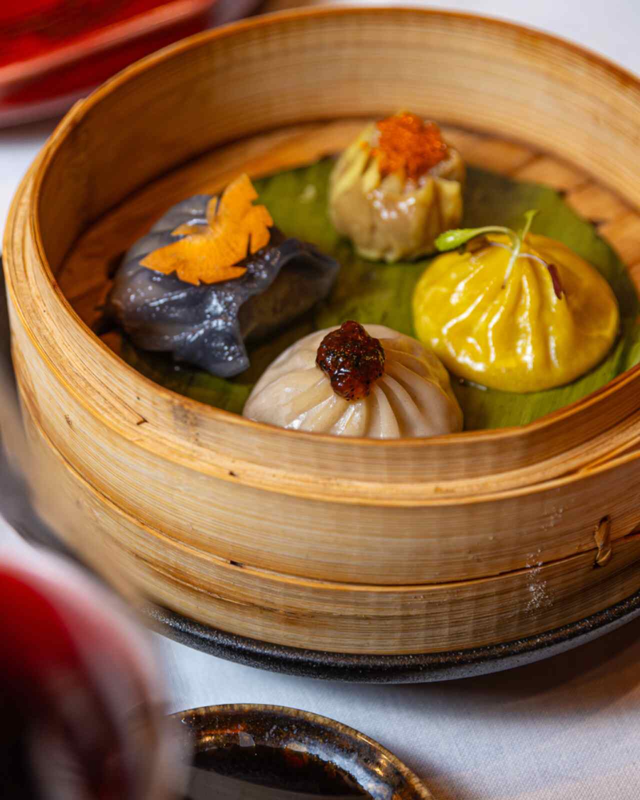 Dumplings del restaurante Lelong