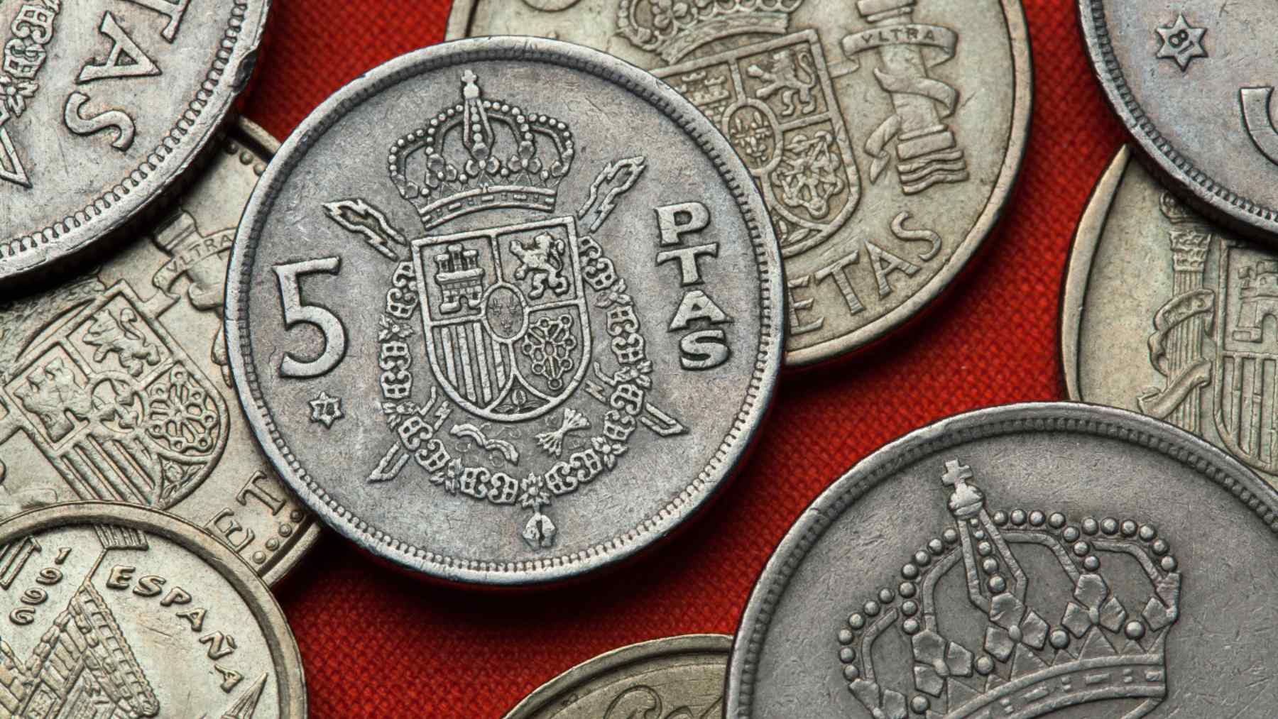 Más de 80.000 € por cinco pesetas: la histórica moneda española que ha roto todos los récords