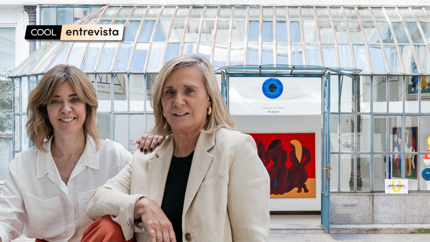 Silvia Hengstenberg: Una obra de Remed pasó de nuestro estudio a la fachada de Longchamp en Nueva York