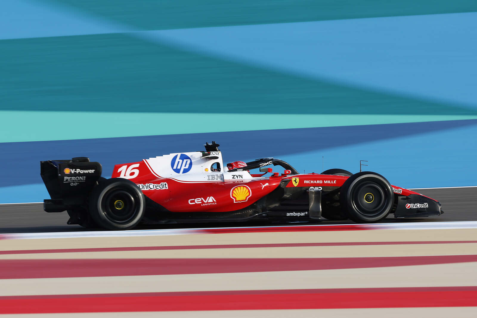 El piloto entrenando en la Fórmula 1