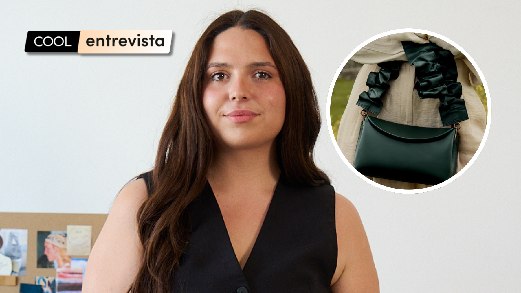 Cristina González desafía las reglas de la moda con sus bolsos de asas originales: No es un camino fácil